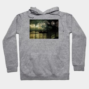 Fireworks green Zurich Lake Hoodie